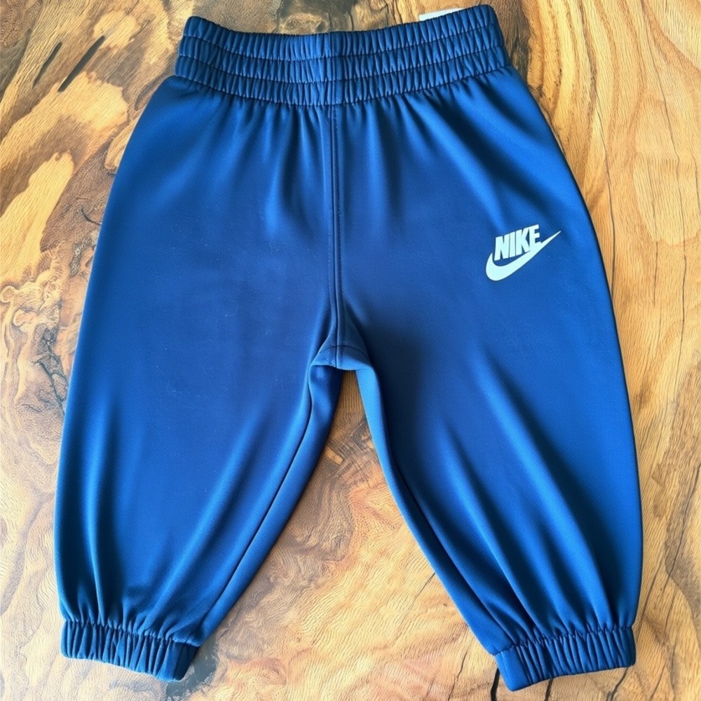 Nike Baby Joggers 12M Blue Athletic Pants